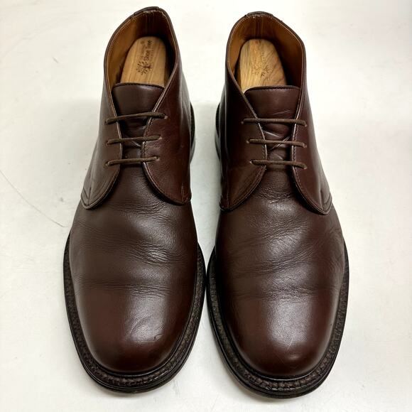 Loake Shoemakers x Cole Haan Brown Calf Chukka Boots Bench Made in England 8.5 main image 12